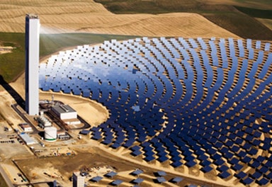 panneau solaire a concentration
